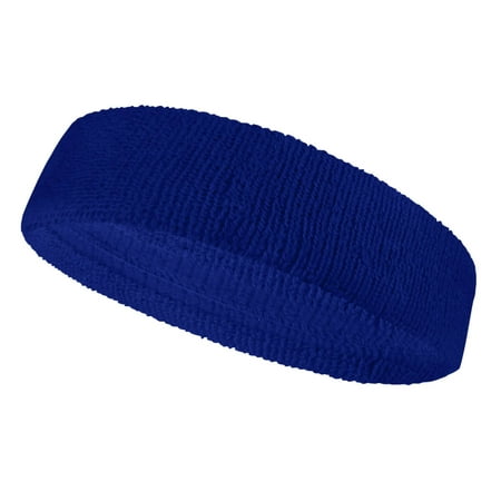 Blue Dog Head Couver Standard Size Unisex Head Sweatband fit for most Kids & Adult for all purpose 6 Pieces Pack, Blue ()