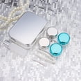 thumbnail image 3 of Contact Lens Case Kit Fashion Mirror Effect Portable Contact Lens Holder Case, 3 of 9