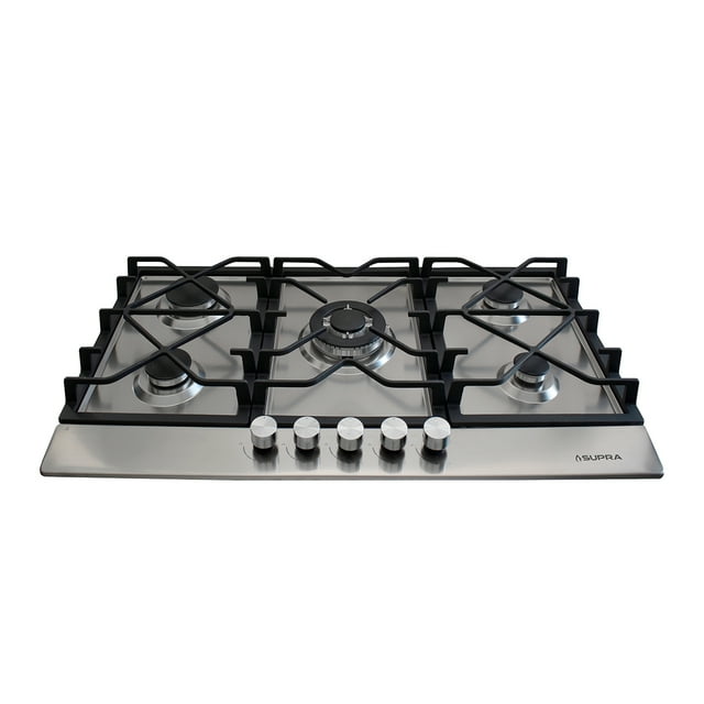 Parrilla empotrable 87 cm Gris SUPRA