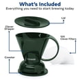 thumbnail image 4 of Cafetera Clever Grande de 530 ml de Plástico Libre de BPA Clever NA, 4 of 9