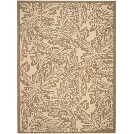 Safavieh SAFAVIEH Outdoor CY2996-3001 Courtyard Natural / Brown Rug Shop Safavieh at Walmart. Save Money. Live Better. Courtyard Rug Collection Easy-Care All-Weather Carpets Safavieh?s Courtyard collection was created for today?s indoor/outdoor lifestyle. These beautiful but practical rugs take outdoor decorating to the next level with new designs in fashion-forward colors  and patterns from classic to contemporary. Made with enhanced material for extra durability  Courtyard rugs are pre-coordinated to work together in related spaces inside or outside the home. Safavieh developed a special sisal weave that achieves intricate designs that are so easy to maintain  you simply clean your rug with a garden hose.