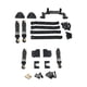 thumbnail image 2 of Kit de actualización RC 1/12, pieza de reparación de amortiguador delantero y trasero, barra de acoplamiento, barra de acoplamiento para 82PR0 MN82, negro, 2 of 8