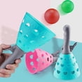 thumbnail image 4 of Pop-Pass-Catch Ball Game with 4 Catch Launcher Baskets and 8 Balls, 4 of 5