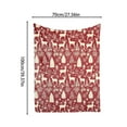 thumbnail image 2 of Christmas Blankets Soft Prints Fleece Throw Blanket for Winter Bedding Home Living Room Sofa Couch and Gift Throw Blanket Farmhouse Holiday Decor, 2 of 6