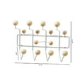 thumbnail image 4 of Baxton Studio Penny Mid-Century Modern Light Brown Coat Hanger, 4 of 4