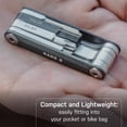 thumbnail image 3 of Topeak Nano 9 Multi-Tool - Compact CNC-Made Portable Tool with 9 Functions - Nano 9 (9 Functions), 3 of 5