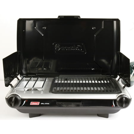 Coleman PerfectFlow 10,000 BTU 2 Burner Grill Camp Stove Match (Best Propane Kitchen Stove)