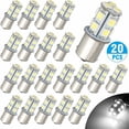 thumbnail image 1 of Energy Efficient Rv Led Light Bulbs For Interior Exterior Use, Cool White 6500K, Long Lasting 13 Smds Per Led Replacement With Ba15s Base, Versatile Applications In Trucks Trailers Rvs Boats, 1 of 5