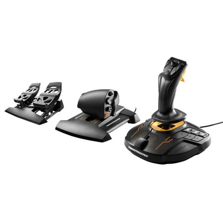 Thrustmaster 2960782 T-16000M FCS Flight Pack, (Microsoft Flight Simulator Joystick Best)