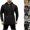 Black, variant on Mens Hoodie Plus Size Sweatshirts Athletic Drawstring Hoodies Long Sleeve Winter Quarter Zip Pullover Sweatshirt with Kanga Zipper Pockets Khaki S