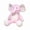 Pink, variant on Brown Running Elephant Plush Toy Jogging Stuffed Animal Cute Dynamic Doll Soft Pillow for Sofa Bedroom Home Decor Gift