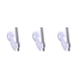 thumbnail image 3 of Soporte de cabezal de ducha acoplable Yuarrent para baño sin perforaciones color Blanco, 3 of 6