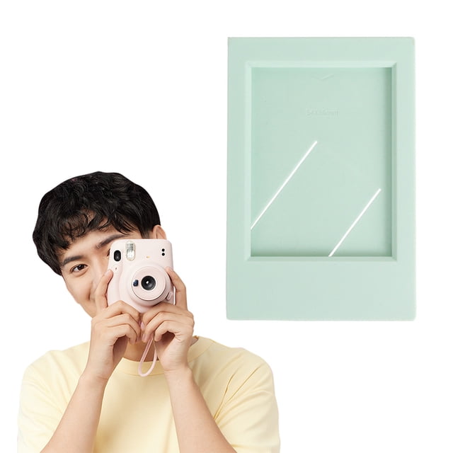 Home Decoration 3inch Mini Photo Frame Tabletop For Picture Frames Tabletop Desktop Ornament Photocard Display Stand Home Decor Photo Frame