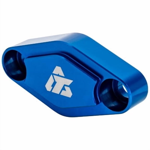 Tusk Parking Brake Block Off Plate Blue