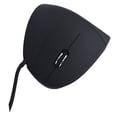 thumbnail image 1 of OULII Vertical Game Mouse Black Plastic Stylish Shape for Internet Bar 1Pack, 1 of 8