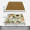 thumbnail image 7 of Absorbent Stone Tumbled Tile Coasters, Count Your Blessings, Set of 4, 7 of 7