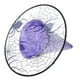 thumbnail image 4 of Scary Spider Halloween Witch Hat Wizard Wicked Cap Cosplay Fancy Dress Colors púrpura, 4 of 9