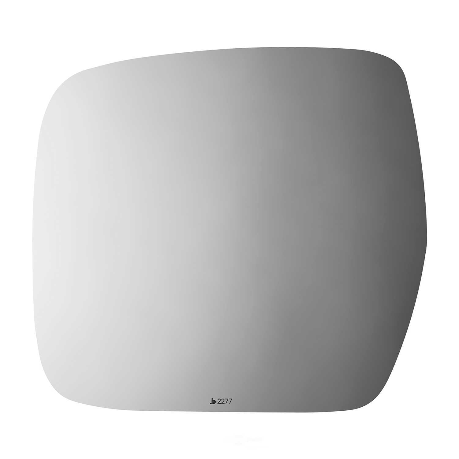 Burco Side View Mirror Replacement Glass - Clear Glass - 2277