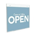 thumbnail image 4 of Classic Image Wall-Mount Sign Holder, Landscape, 11 X 8 1/2, Clear | Bundle of 2 Each, 4 of 5