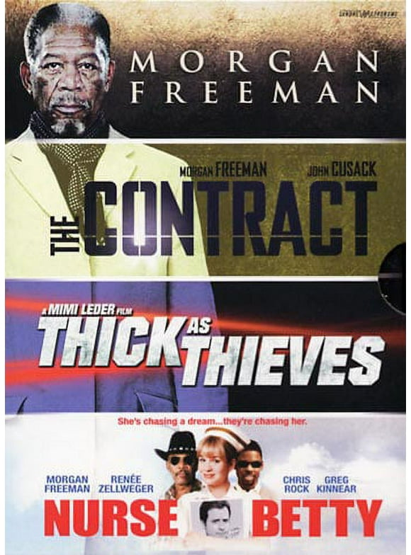 Morgan Freeman Collection ( The Contract / Thick as Thieves / Nurse Betty ) [ NON-USA FORMAT, PAL, Reg.2 Import - Denmark ]