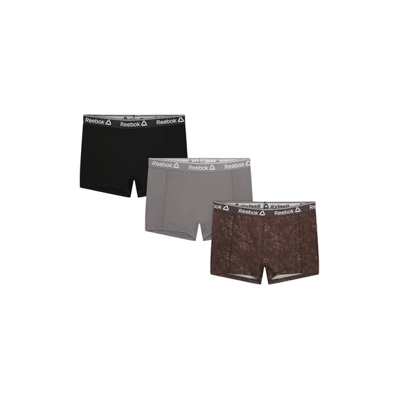 Reebok Women’s Pro-Series Boyshort Underwear, 3-Pack, Size S - 2XL
