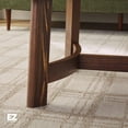 thumbnail image 6 of Walker Edison Modern Farmhouse Easy Assembly Wood Coffee Table Medium Brown, 6 of 12