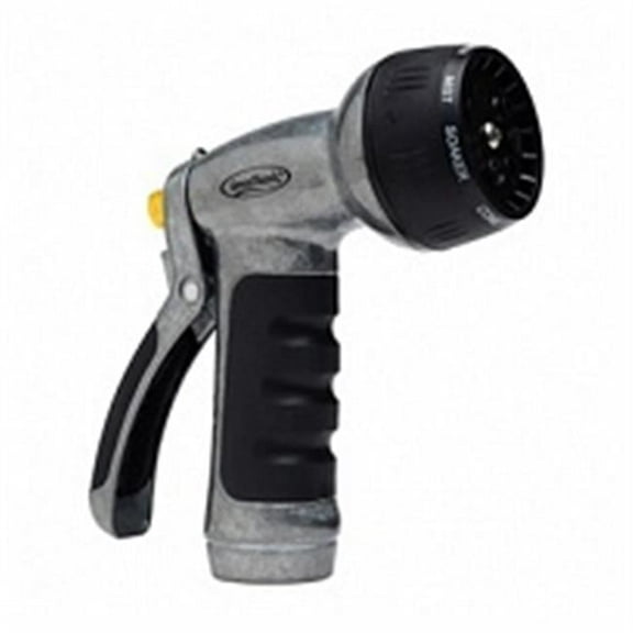 Green Thumb 00451-GT 7-Pattern Adjustable Hose Nozzle, Heavy-Duty Metal - Quantity 1
