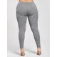 thumbnail image 3 of Leggings de jersey con aplicación de talla grande Rosegal Cubrirlos, 3 of 5