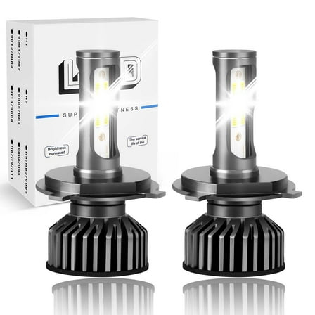 FZPJJNB For Pontiac Vibe 2003-2008 - H4/9003/HB2 LED Headlight Bulbs High Low Beam White 6000K