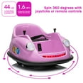 thumbnail image 5 of Shininglove 12V 3 Speeds Kids Ride on Electric Bumper Carfor Toddlers 1-3 Yrs Old Boys Girls, 5 of 8