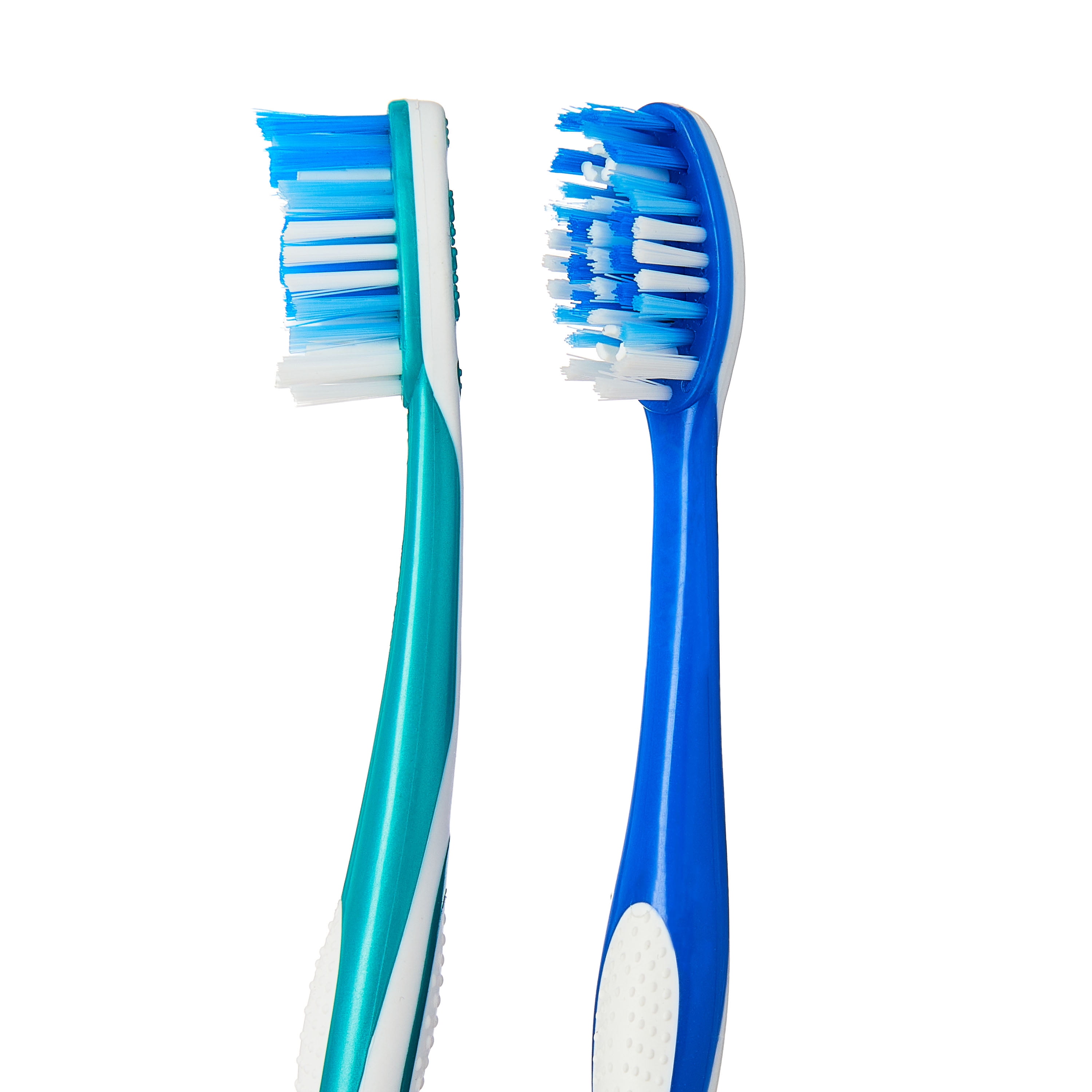 Equate Rotation Manual Toothbrush with Tongue and Cheek Cleaner, Medium