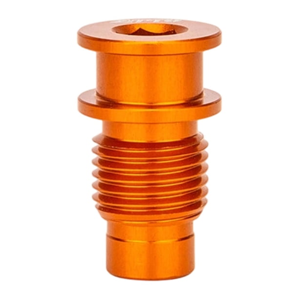 Perno de eje de cambio trasero de bicicleta, fácil instalación, accesorio compacto, bicicleta Naranja