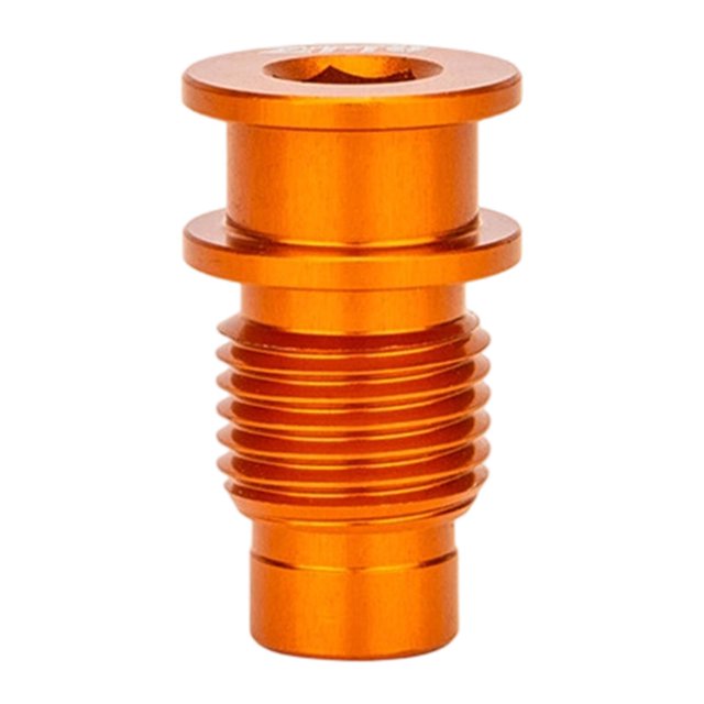 Perno del eje del desviador trasero de bicicleta, piezas portátiles para ciclismo de carretera Naranja