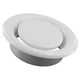 thumbnail image 2 of Round Air Vent Cover Outlet Adjustable Exhaust Vent Ducting Ventilation Ceiling Air Vent Cover 6inch, 2 of 5