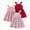 Wine, variant on Gibobby Little Girls Summer Fashion Casual A-Line Dresses 3 Pack Cute Flutter Ruffle Strap Tank Sleeveless Outfits for 3-8 Years Girls(3-4 Years,Orange)