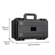 thumbnail image 5 of Bolsa de transporte portátil para ROG Ally X Funda protectora a prueba de golpes para viajes Accesorios de consola rígida de cuero, 5 of 6