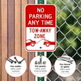 thumbnail image 4 of No Parking Any Time Sign, Tow Away Zone Sign,, 4 of 8