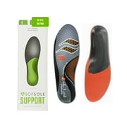 SofSole Sof Sole FIT Unisex Full-Length Foam Shoe Insert, Men's 13-14, High Arch