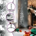 thumbnail image 3 of vidaXL Christmas Tree Decoration Slim Artificial Half Xmas Tree with Stand, 3 of 10