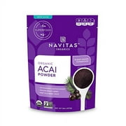 Navitas Organics Acai Powder, 8 oz. Bag - Organic, Non-GMO, Freeze-Dried, Gluten-Free