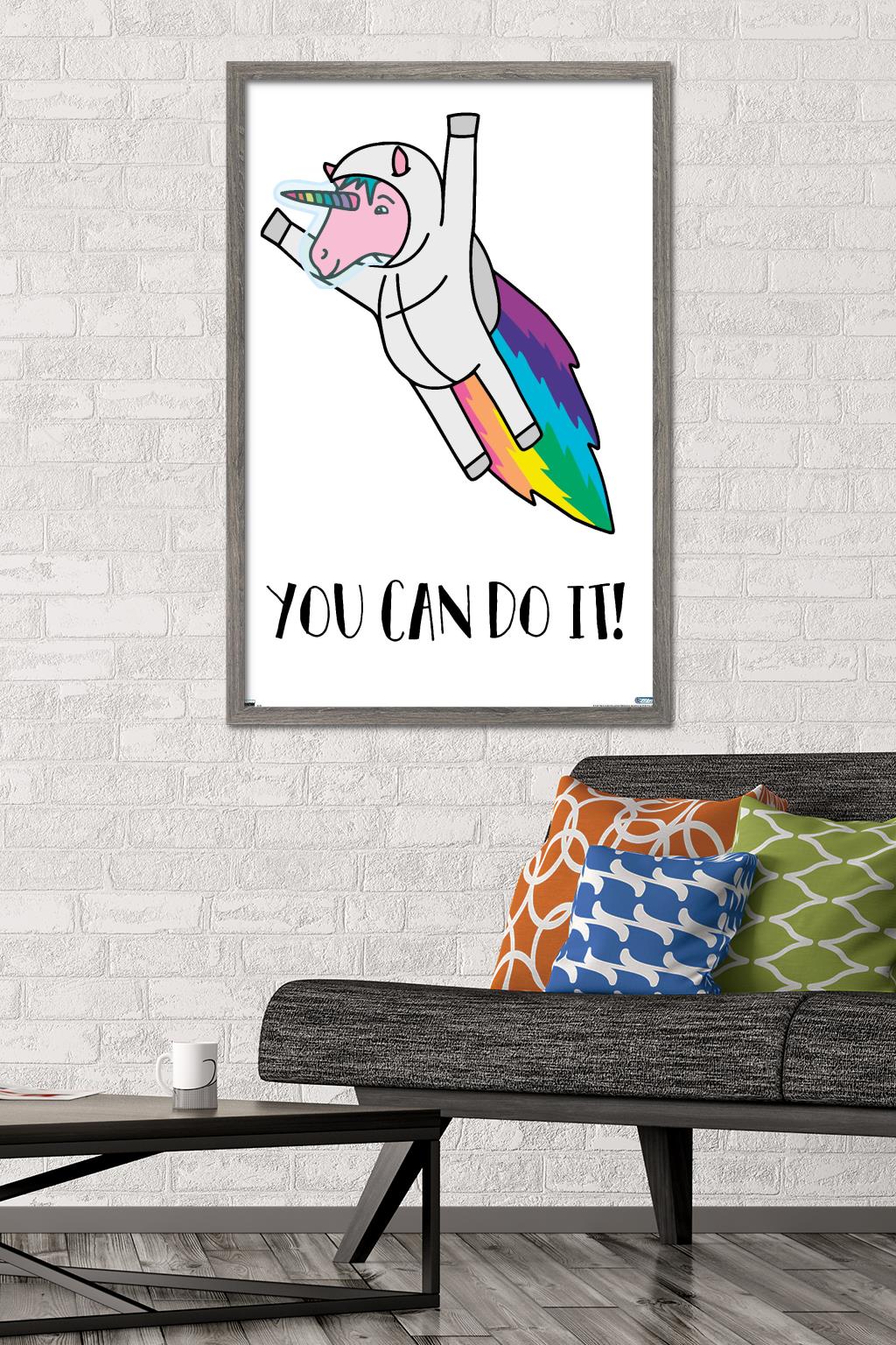 Well This Is Awkward - Uninaut Wall Poster, 22.375" x 34" Framed