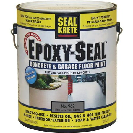 Seal Krete Epoxy-Seal Low VOC Concrete & Garage Floor (Best Way To Seal Concrete Floor)