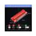 thumbnail image 5 of M.2 2280 Heatsink Aluminum SSD Heatsink with Thermal Pad For M.2 2280 NVMe and NGFF Red, 5 of 6