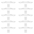 thumbnail image 2 of Dserhfy 10/20/30Pcs Floating Floral Arrangement Holder Clear Floating Flower Display Stand Hydroponics Water Planting Flower Bowl Stem Holder Decoration, 2 of 8