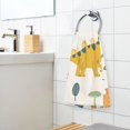 thumbnail image 5 of Dinosaurs Leaf Cotton Face Towels Absorbent Hand Towel Soft Bathroom Towel for Kitchen Hotel Decoration, 5 of 7