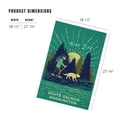 thumbnail image 2 of Lantern Press 1000 Piece Jigsaw Puzzle, White Salmon, Washington, Lake Life Series, Hike Life, 2 of 5