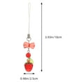 thumbnail image 2 of IBASETOY Easy to Use Acrylic Strawberry Phone Charm Decorative Lanyard for Phone and Bag, 2 of 8