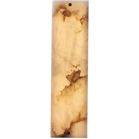 Kalco 520721WB Vertical 17" Tall Led Wall Sconce - Winter Brass