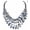 NK_10617_Estate_Blue, variant on Bocar Multi-Row Statement Collar Necklace Beaded Necklace for Women (NK_10617_Estate_Blue)