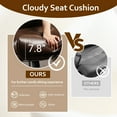 thumbnail image 6 of Vcatnet Ergonomic Executive Office Chair, High Back Computer Chair with Lumbar Support, PU Leather Mid-Century Modern Adjustable Home Office Desk Chair, Dark Brown, 6 of 9